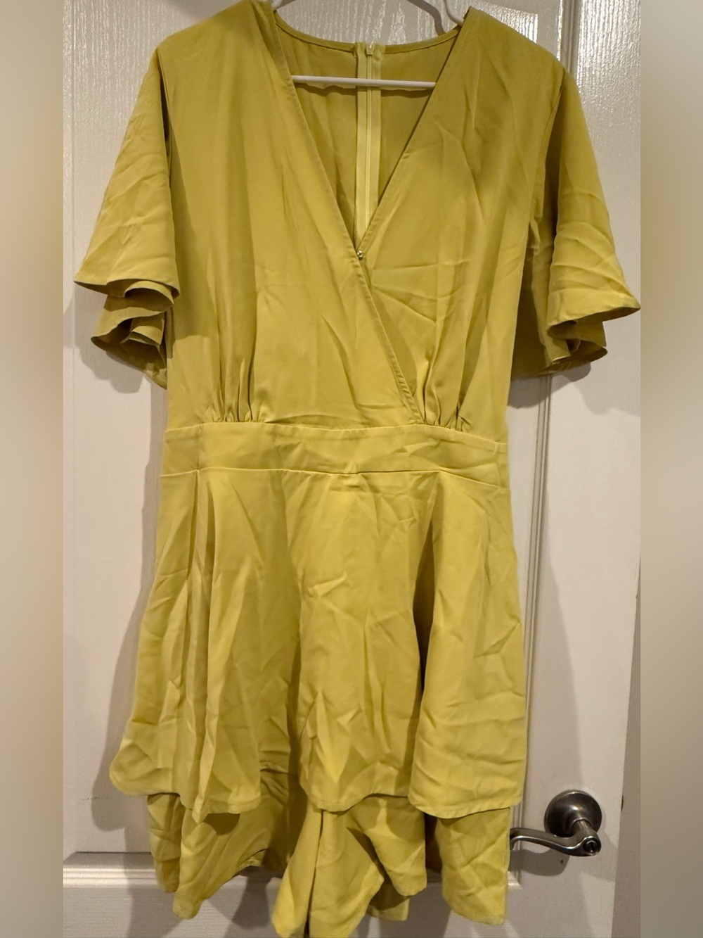 BRAND NEW Yellow Romper (XXL)